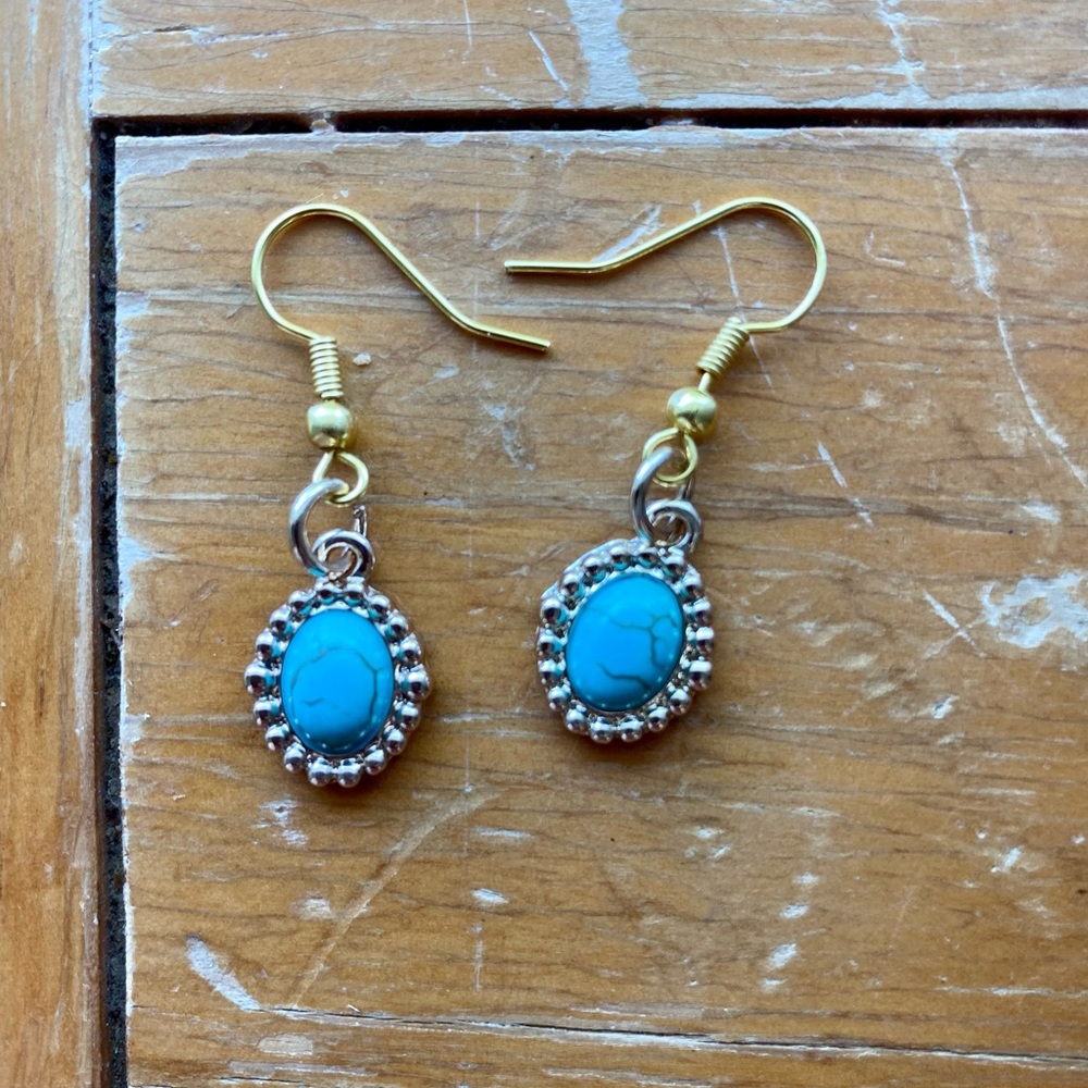 ▫️Chic turquoise earrings ▫️